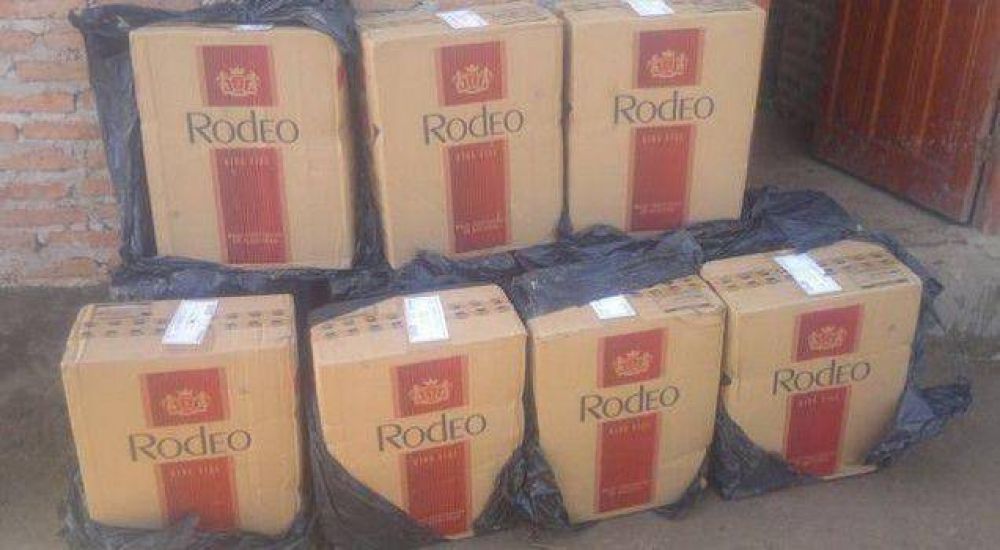 En un allanamiento por abigeato, hallan cigarrillos �truchos�