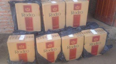 En un allanamiento por abigeato, hallan cigarrillos �truchos�