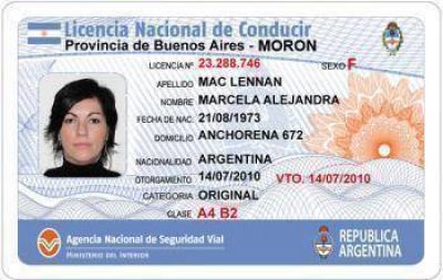 Licencia de conducir: ya se pueden sacar turnos on line y telef�nicamente