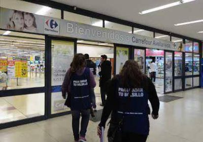 Campa�a Mirar para cuidar en Avellaneda