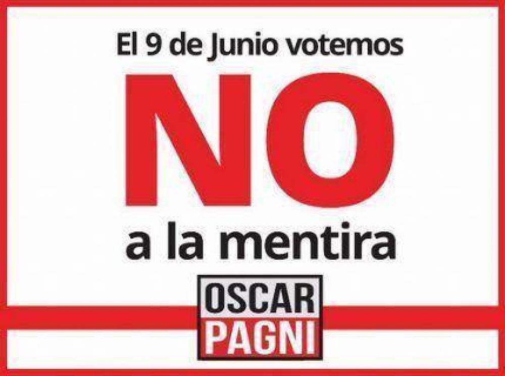 Oscar Pagni sale a la calle y le dice �NO� a la Polic�a de Gustavo Pulti