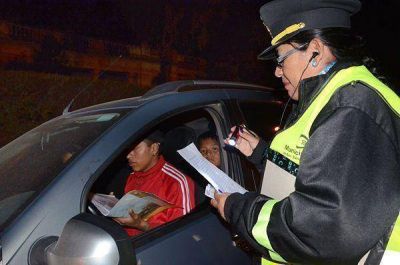 Tr�nsito: Detectaron numerosos casos de alcoholemia en operativos sorpresa