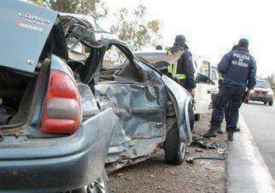 Un hombre muri� en un accidente sobre la Ruta 151 