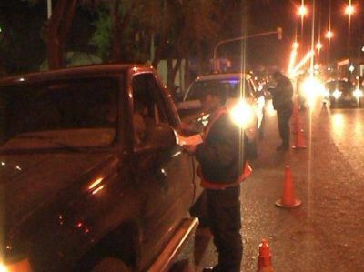 En 6 horas multaron a casi un centenar de conductores en Villa Mercedes