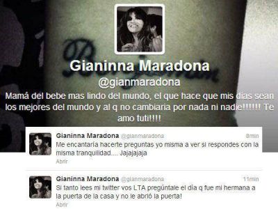 El duro cruce entre Gianinna Maradona y Ver�nica Ojeda