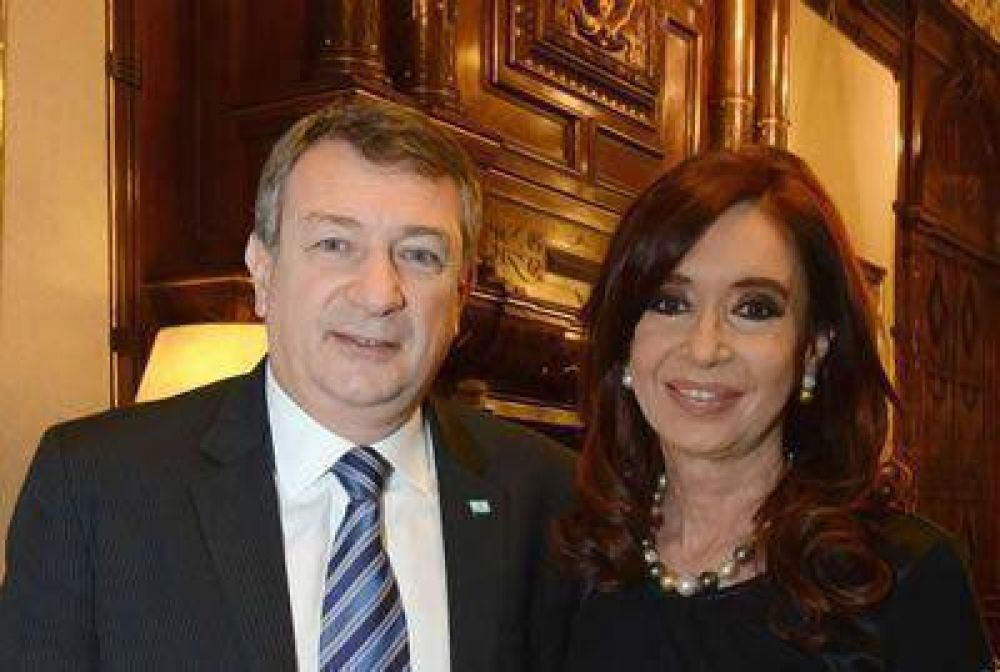 La presidenta anunci� obras para Chubut junto a Yauhar y De Vido
