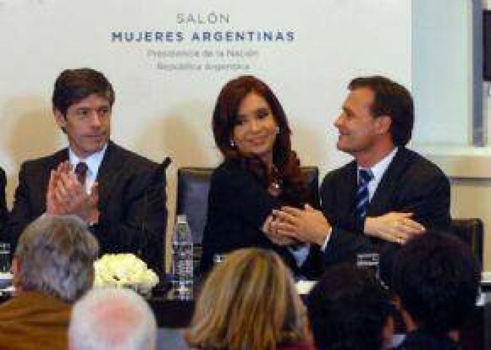   Los Datos De Cristina Sobre La "D�cada Ganada" En Chubut