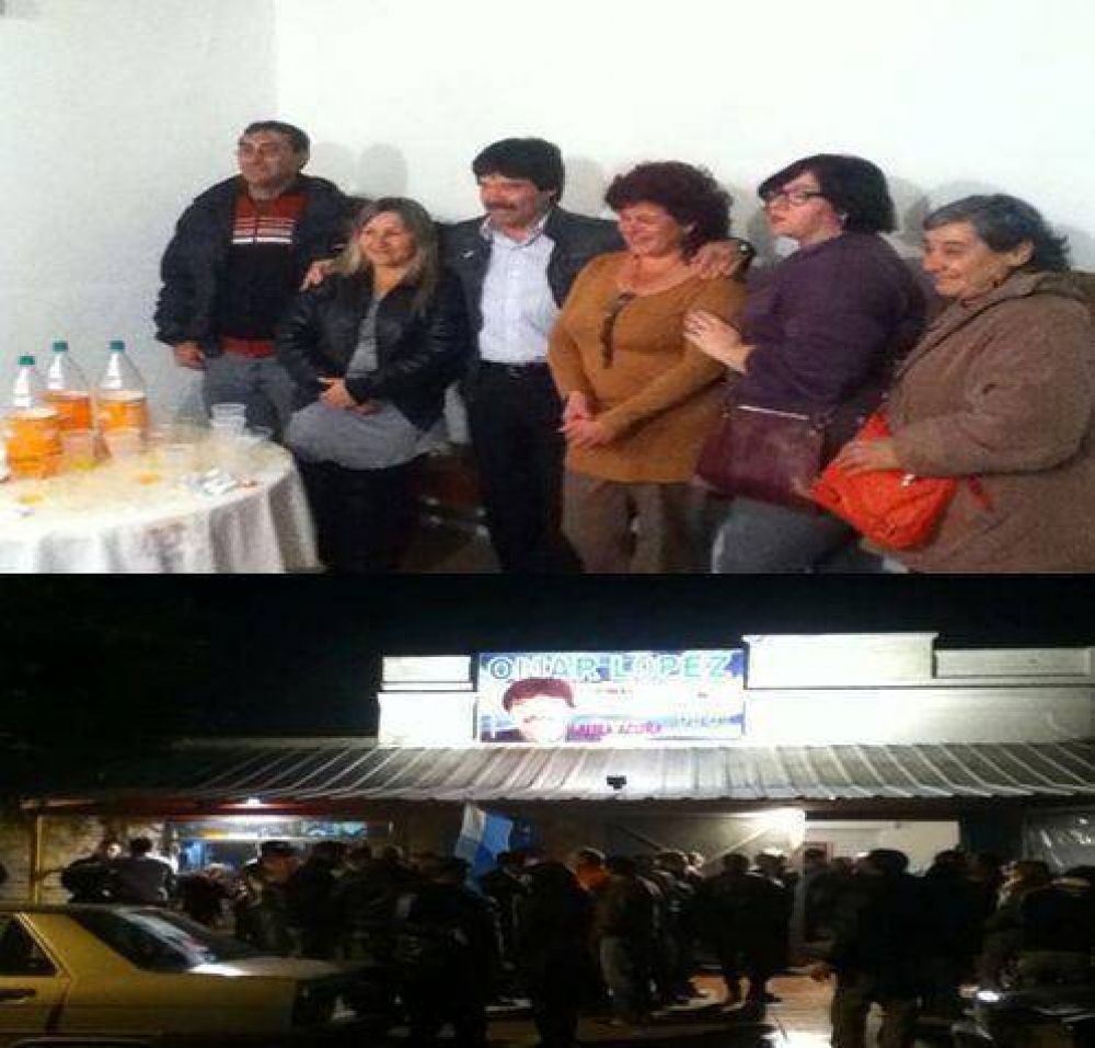 OMAR LOPEZ INAUGURA UNIDAD BASICA