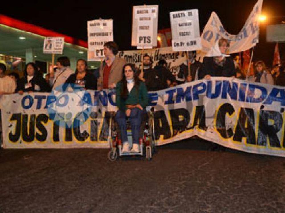 Carla Lacorte sigue pidiendo Justicia