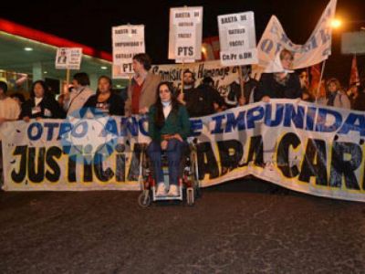 Carla Lacorte sigue pidiendo Justicia
