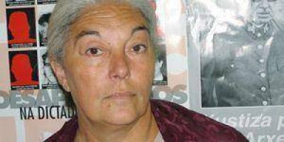 Piqueteros y la esposa de Julio L�pez en Formosa