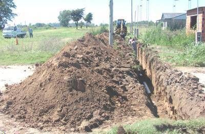 El municipio finalizar�a 90 cuadras de cloacas y 51 de la red de agua