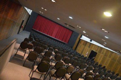 Todo preparado para la inauguraci�n del Teatro y Centro de Convenciones de la Calle Angosta