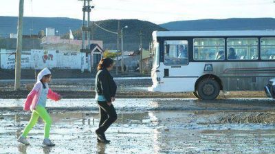 Pese a la intensa lluvia, esta vez no se registraron pluviales colapsados