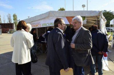 La Carpa Sanitaria Municipal recorre todos los barrios de San Fernando