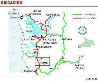 "El Foyel se desborda siempre en el mismo lugar"