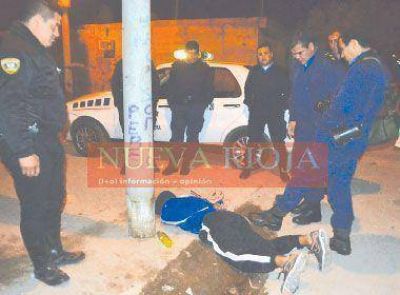 Un delincuente fue detenido por amenazas con un arma blanca