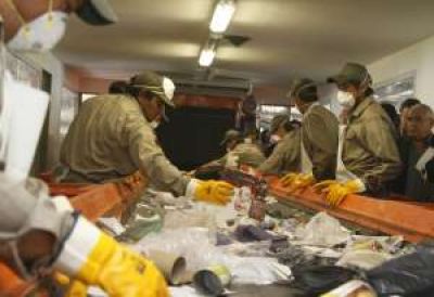 Quieren ordenar la basura electr�nica