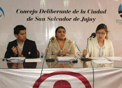 Se realiz� sesi�n del Deliberante Estudiantil