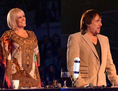 Valeria Lynch y Lerner, juntos para la Fiesta Aniversario