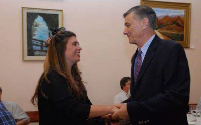 Paola Caputo se incorpor� al socialismo