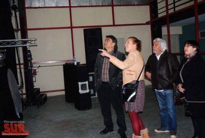 El intendente recorri� el Centro de Producci�n Cultural de Solano