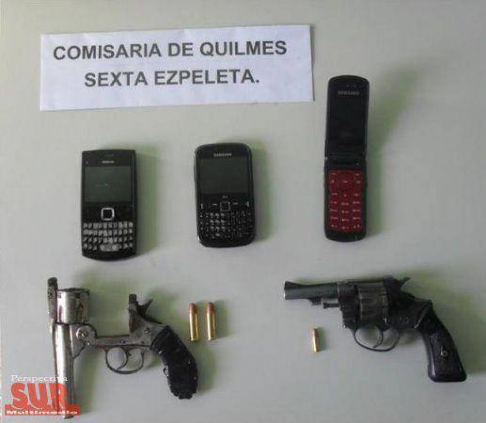 Tres adolescentes armados fueron detenidos en centro de Ezpeleta