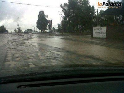 Comienza la pavimentaci�n de Moreno y Suipacha
