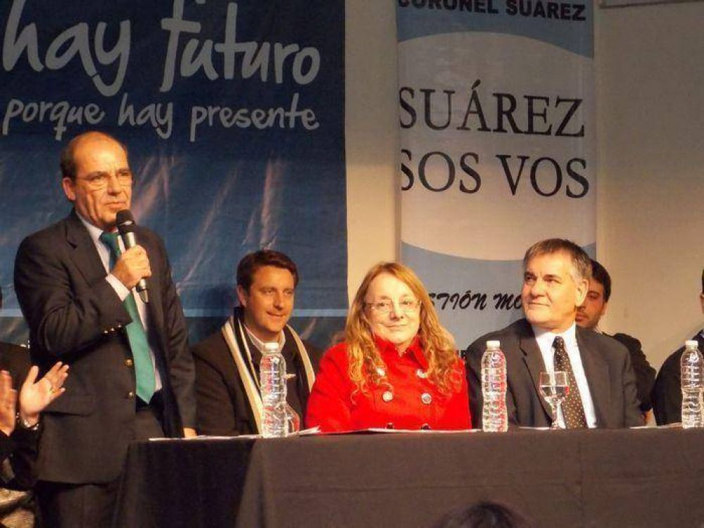El intendente Gustavo Trankels particip� de una reuni�n con Alicia Kirchner