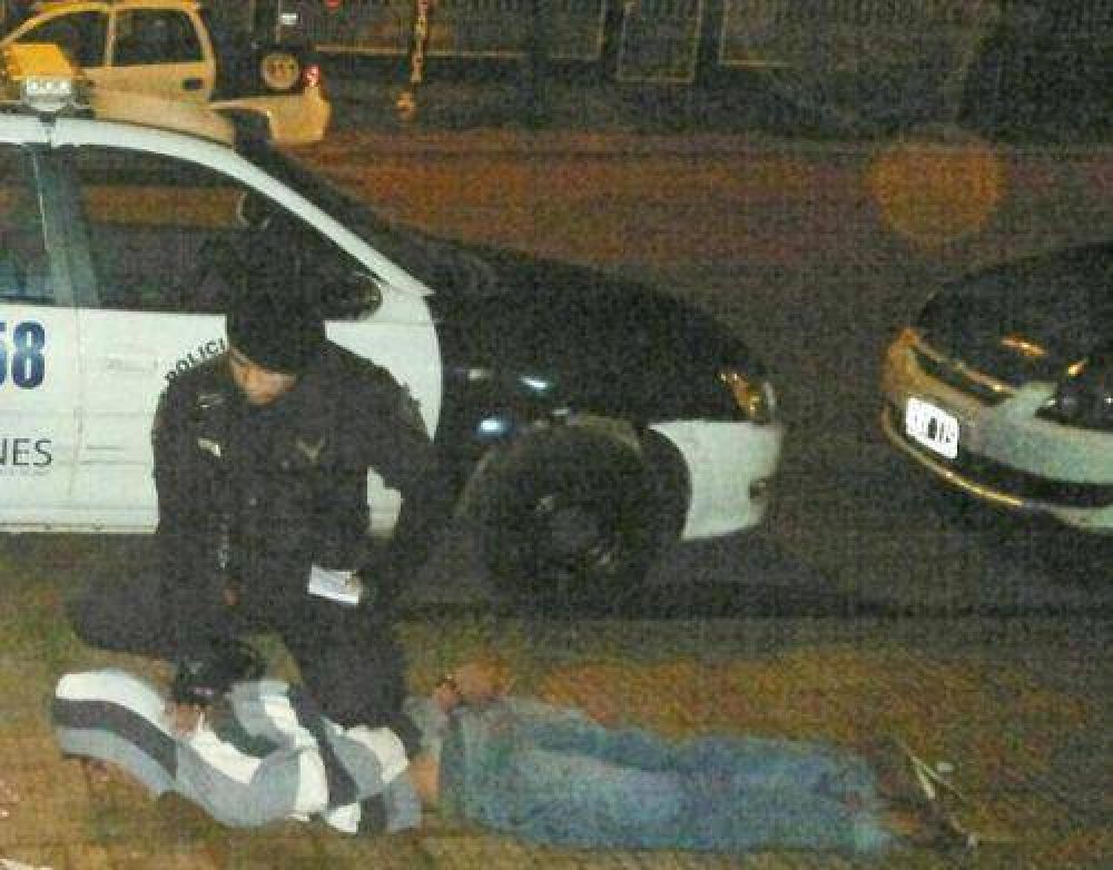 Dos detenidos por el robo a mano armada a una gendarme