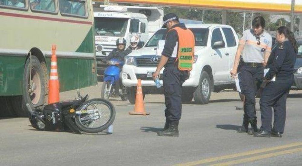 Un herido grave tras un accidente en la ruta 11