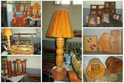 Feria de productos en el Penal III