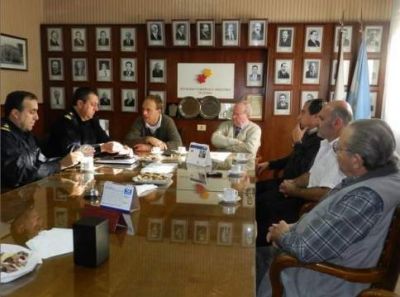 Empresarios y polic�as analizaron la seguridad en la ciudad