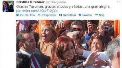 Cristina agradeci� a los tucumanos y destac� las obras inauguradas