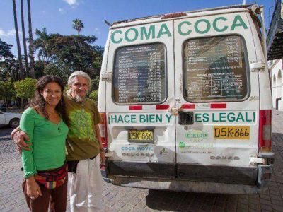 Una traves�a alucinante a bordo del �coca m�vil�