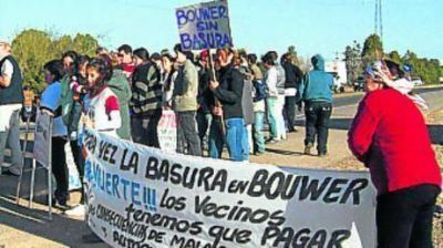 Realizaron una marcha contra la basura
