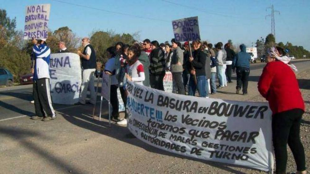 Bouwer sali� a la ruta contra el nuevo relleno sanitario
