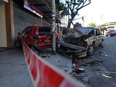 En 15 a�os murieron m�s de 110 mil personas por accidentes de tr�nsito