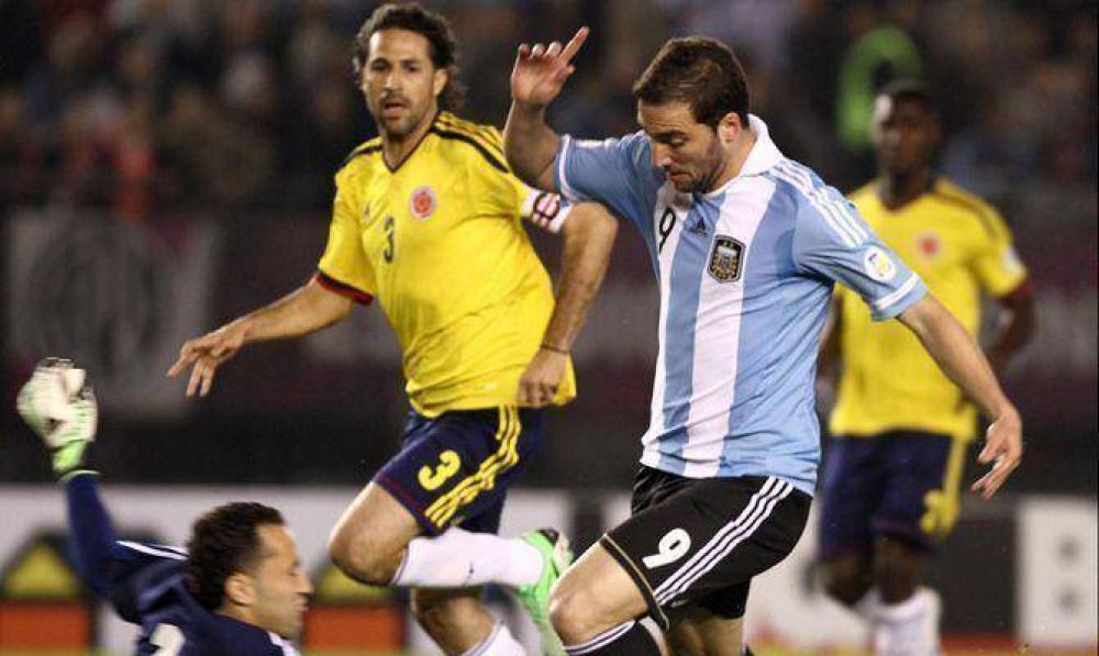 Argentina y Colombia empataron sin goles