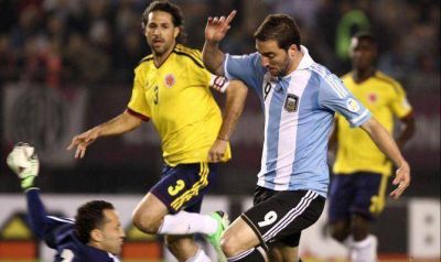 Argentina y Colombia empataron sin goles