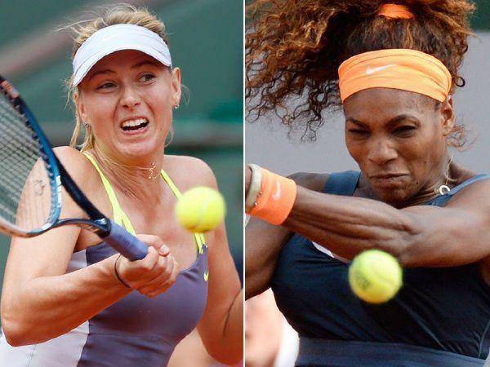 Serena destron� a Sharapova en Roland Garros