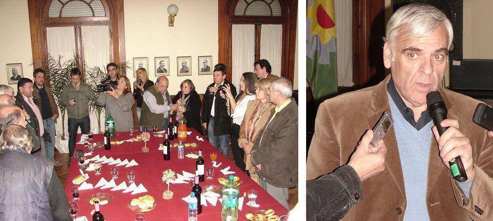 El Intendente Municipal agasaj� al periodismo