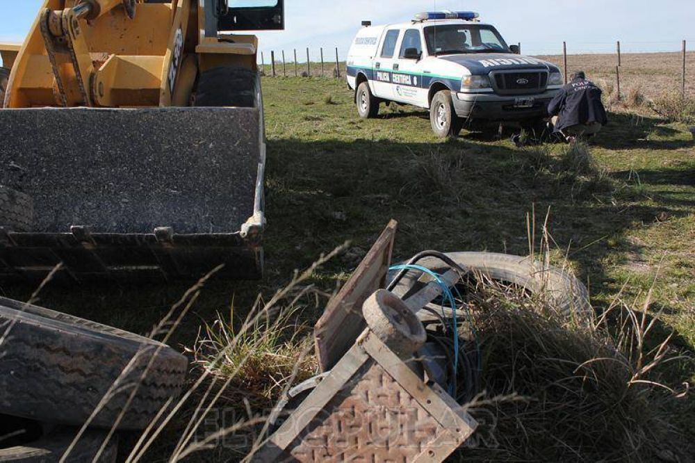 Importante golpe contra una cantera en la zona de Sierras Bayas