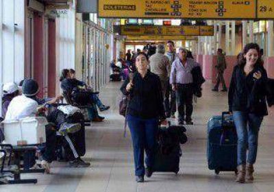 Fuerte ca�da en la venta de pasajes de larga distancia 