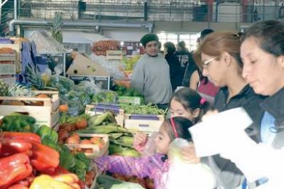 Se realiz� una nueva edici�n del "Mercado Popular"