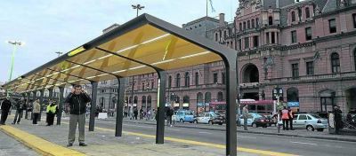 En Constituci�n ya se usan las nuevas paradas de colectivos