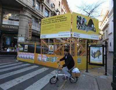 Vecinos y comerciantes, a favor de la peatonalizaci�n de la calle Bol�var