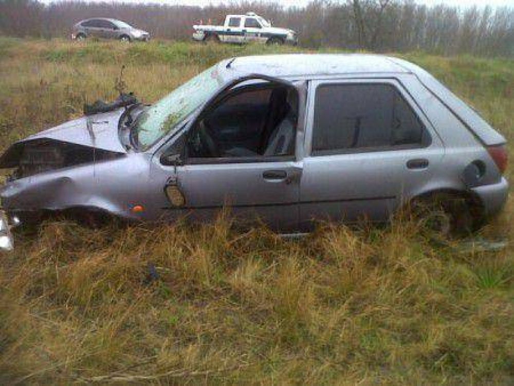 Accidente en Ruta 47, un hombre con traumatismo de cr�neo