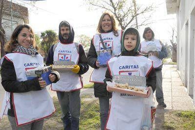 C�ritas realiz� este fin de semana su colecta anual