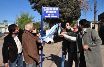 Homenaje a Gaspar Astarita a 10 a�os de su fallecimiento 